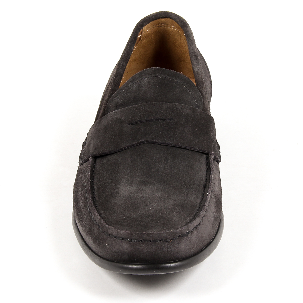 V 1969 Italia Mocassino da uomo grigio scuro LEONARDO