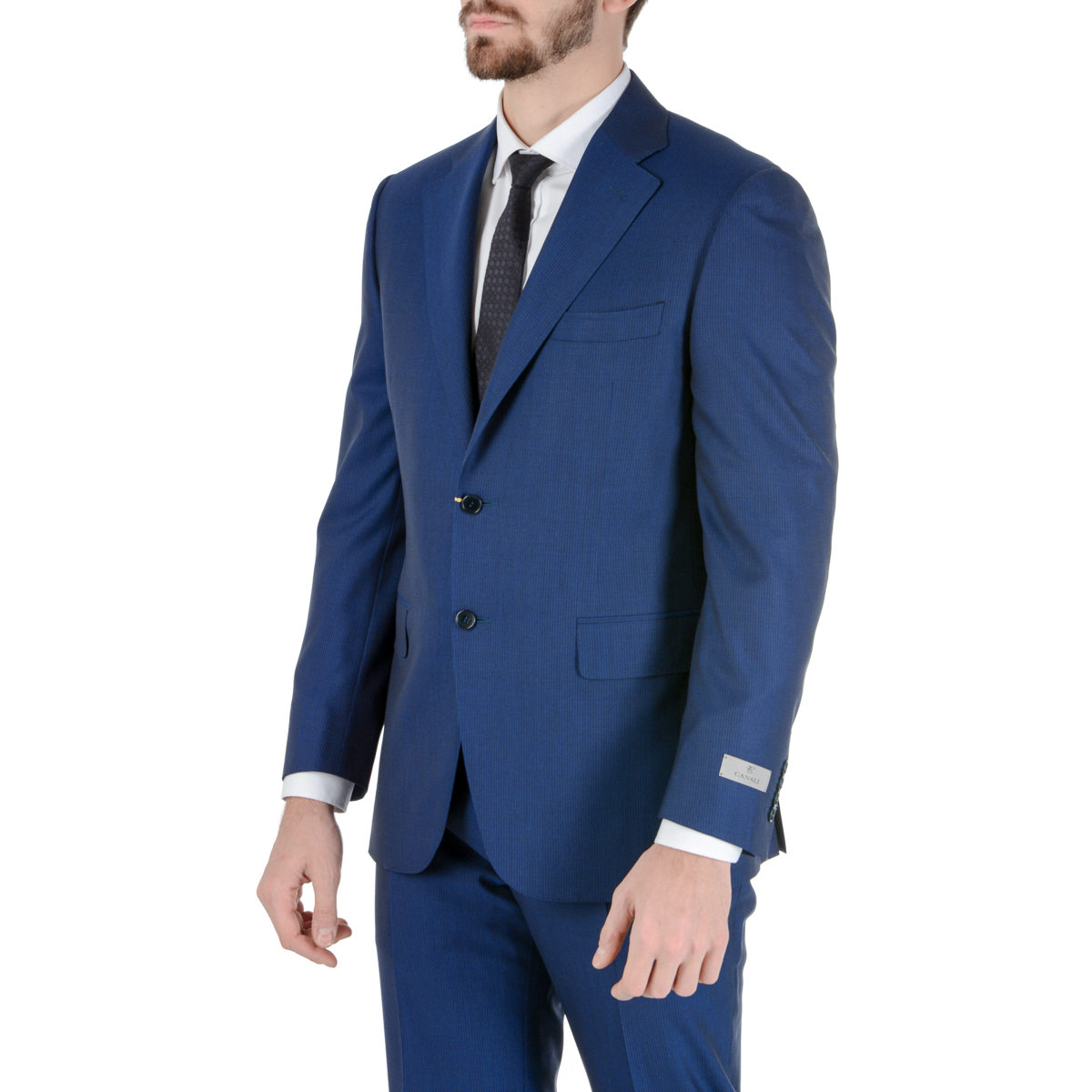 Abito da uomo Canali maniche lunghe blu