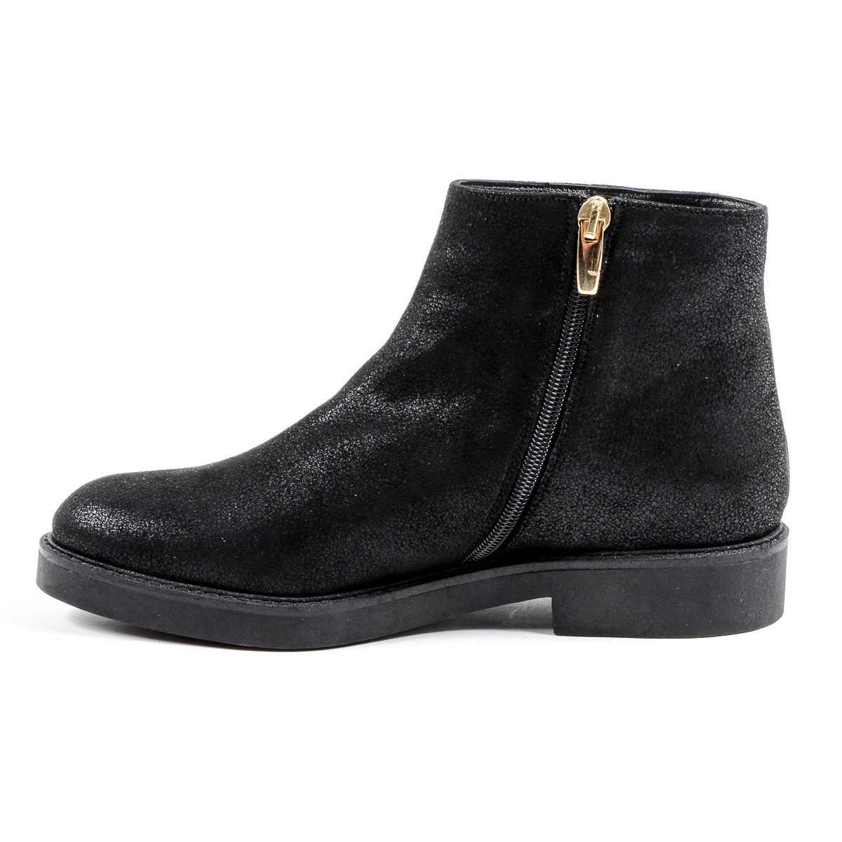 V 1969 Italia Stivaletto da donna nero TILLY