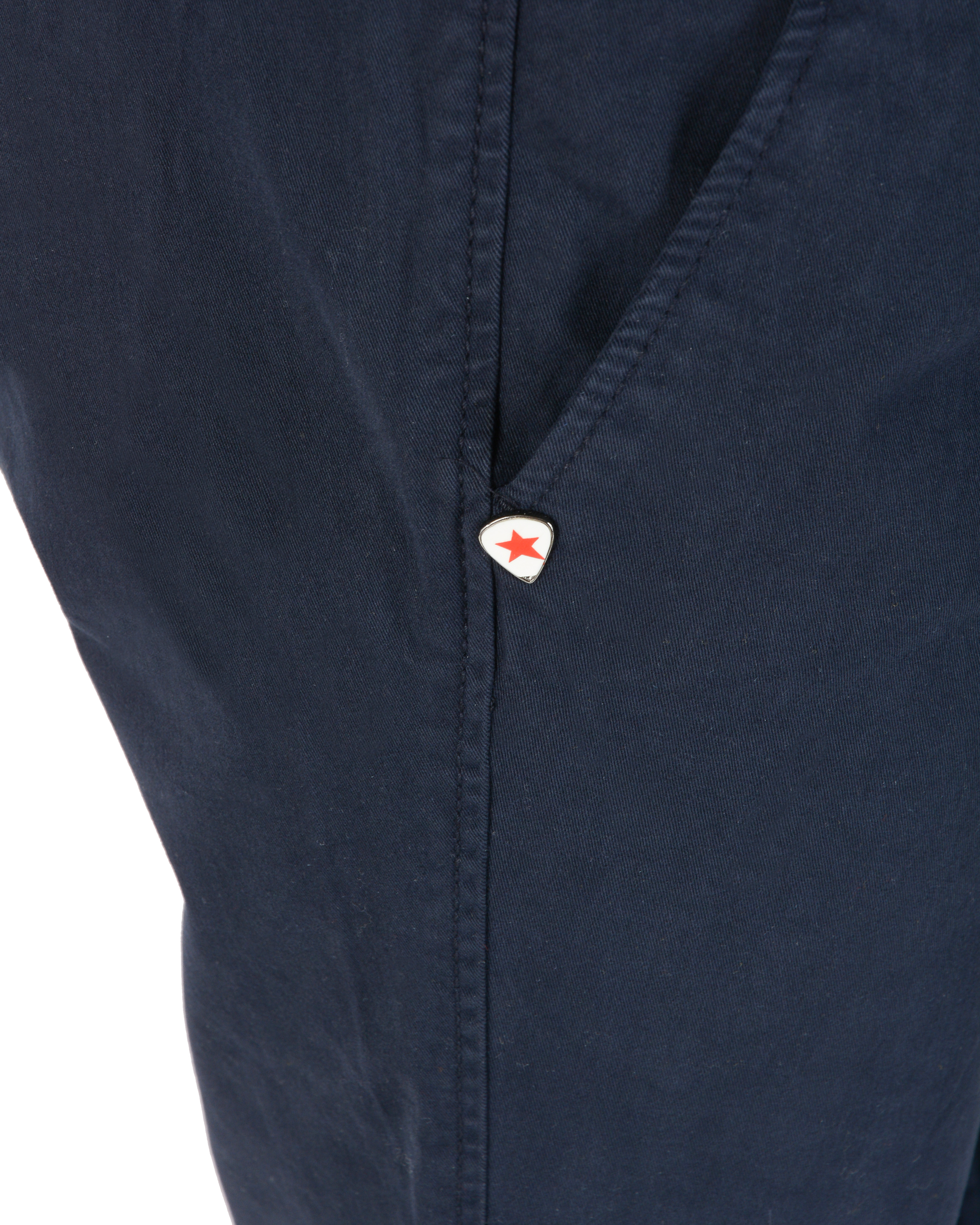 Pantaloni da donna Andrew Charles Regular Fit YOKO NAVY