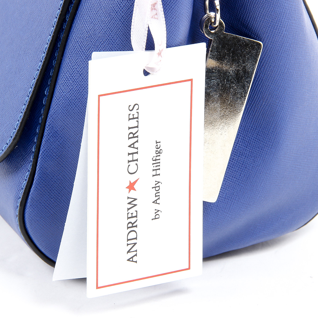 Borsa a mano da donna Andrew Charles Blu VERA