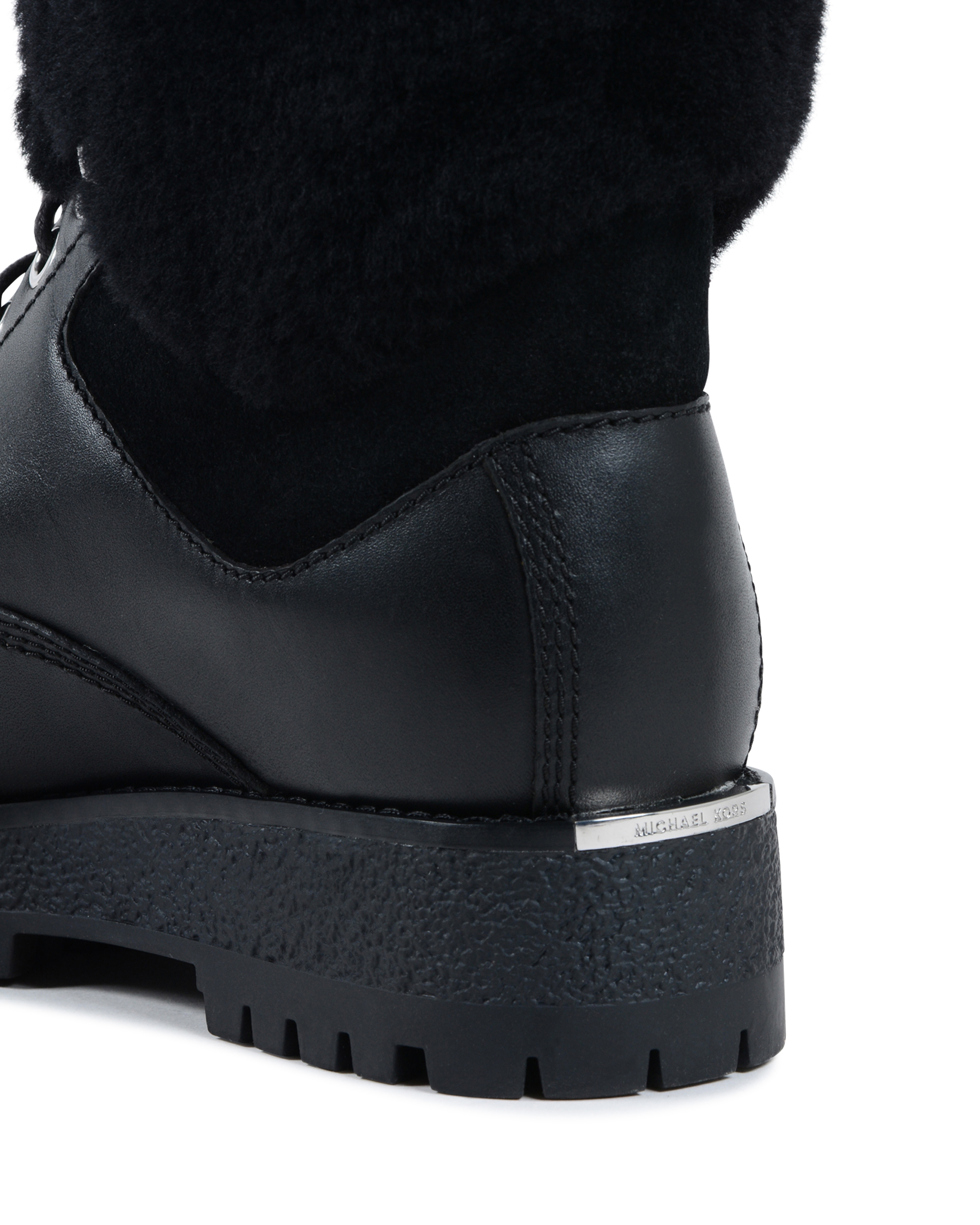 Stivale corto da donna Michael Kors nero TEDDY