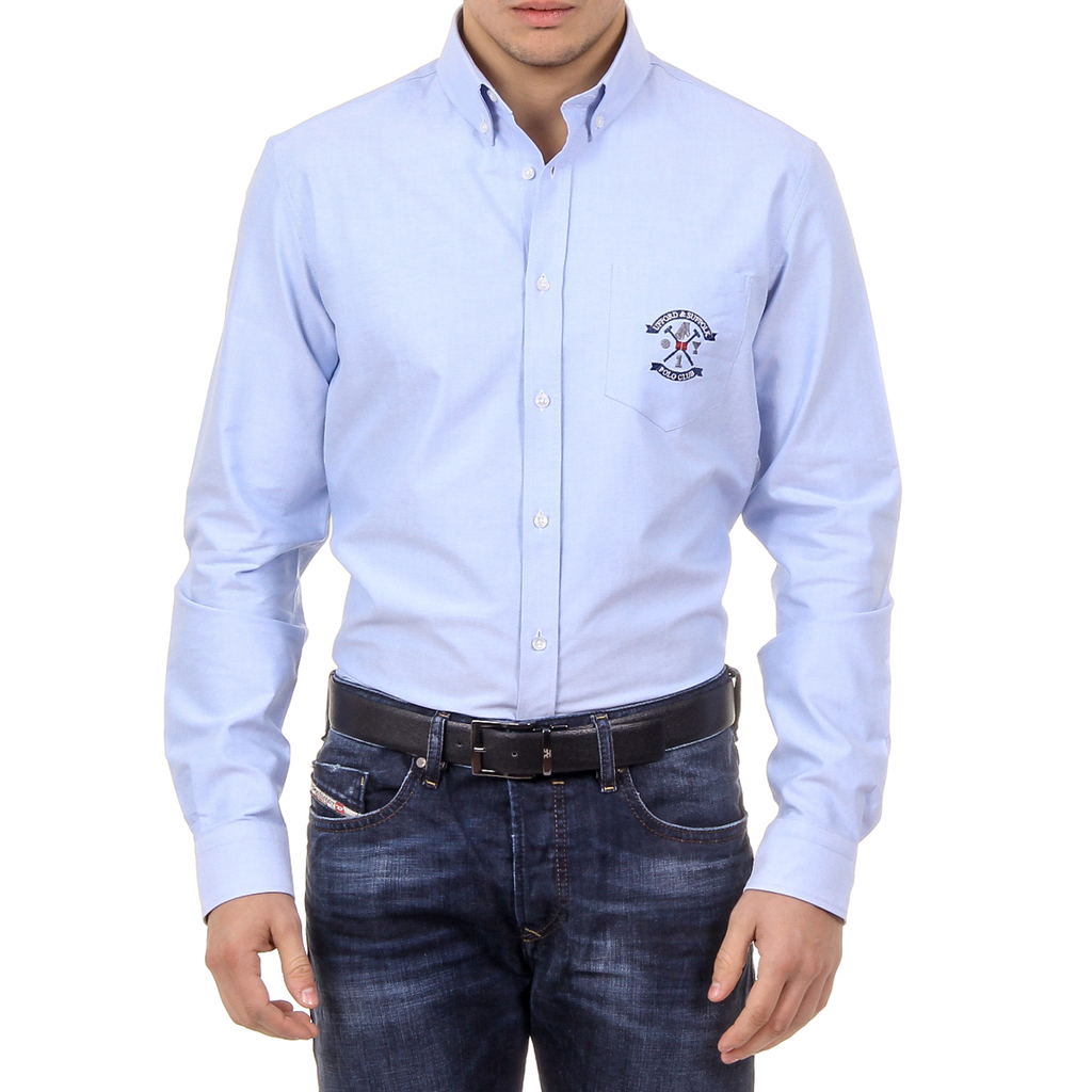 Maglia da uomo Ufford & Suffolk Polo Club USC03 C2 AZZURRO CHIARO