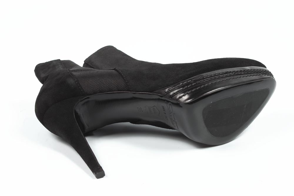 Stivaletto da donna Sebastian Milano S4658 TOP VELOUR NE 852-TR