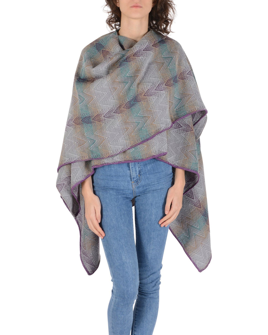 Missoni Donna Mantella Multicolore MANTWMD55550003