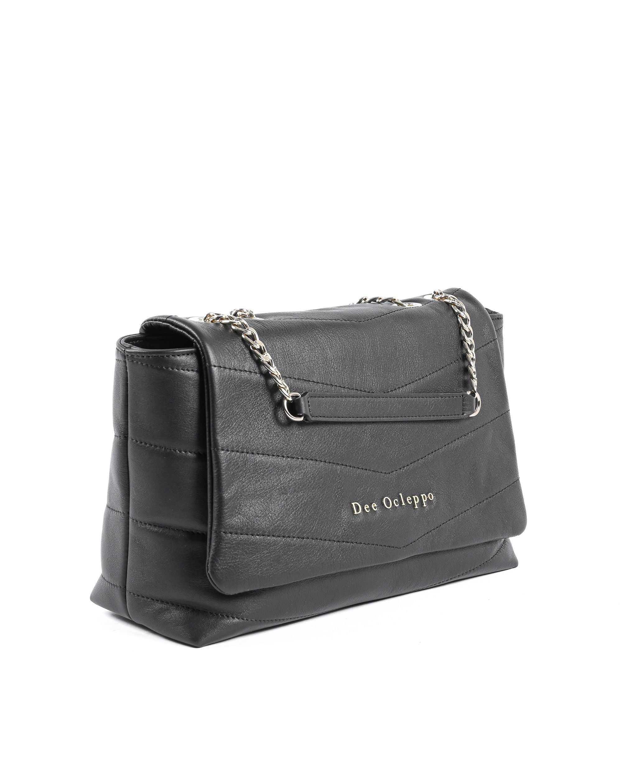 Borsa a tracolla da donna Dee Ocleppo MARGOT BLACK