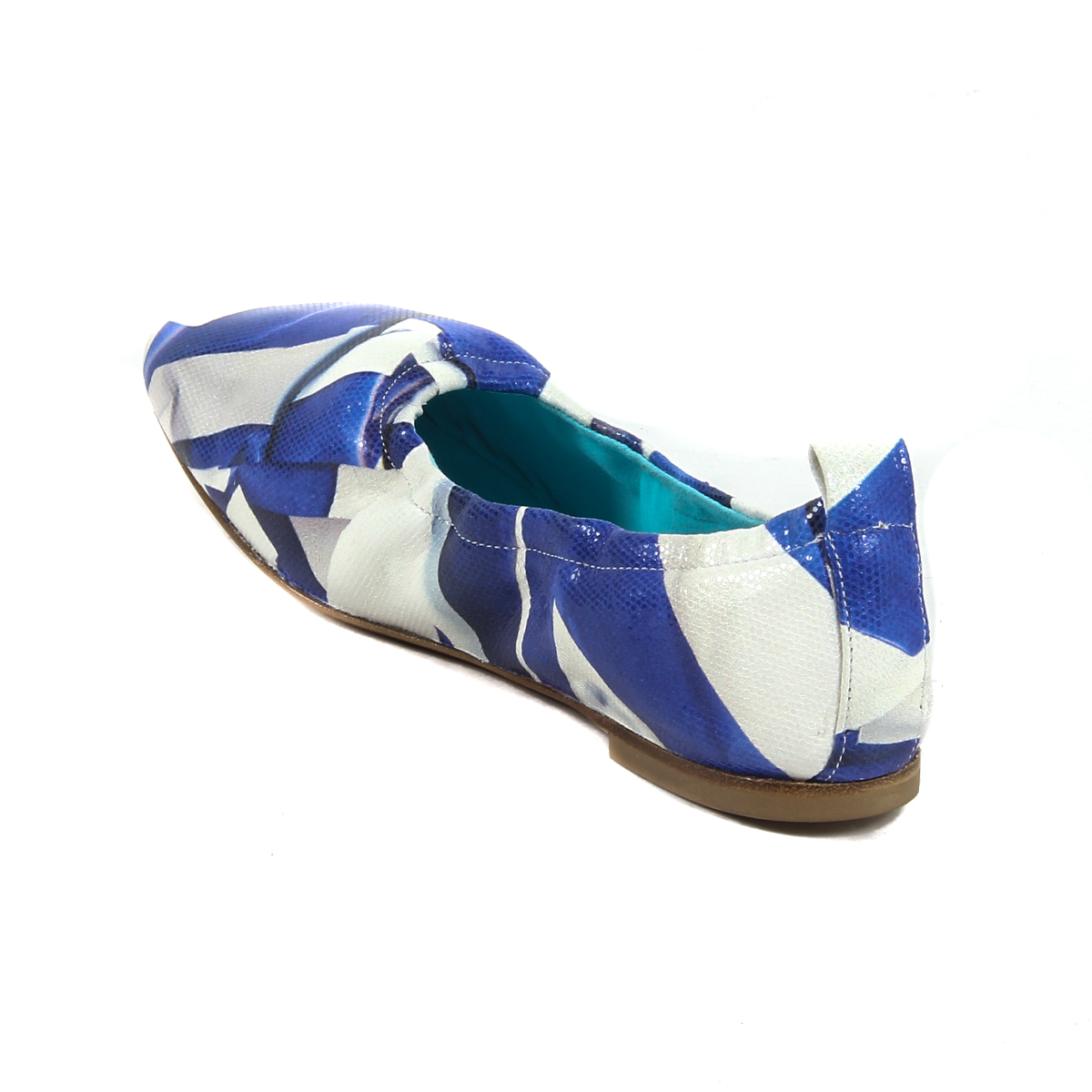 V 1969 Italia Ballerina da donna 302999 OTTICO BEIGE AZZURRO