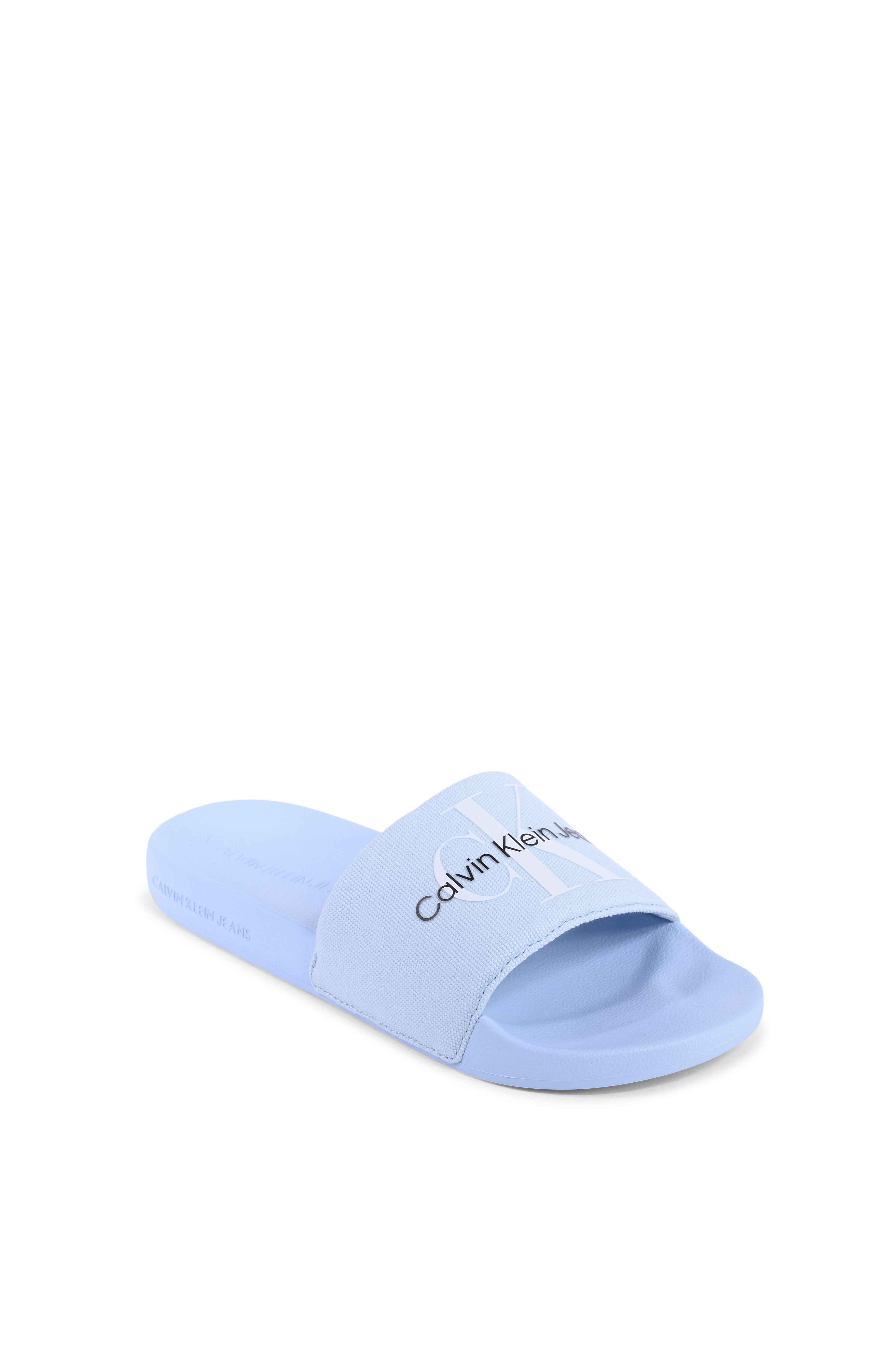 Ciabatte Calvin Klein da donna blu YW0YW00103C1Q