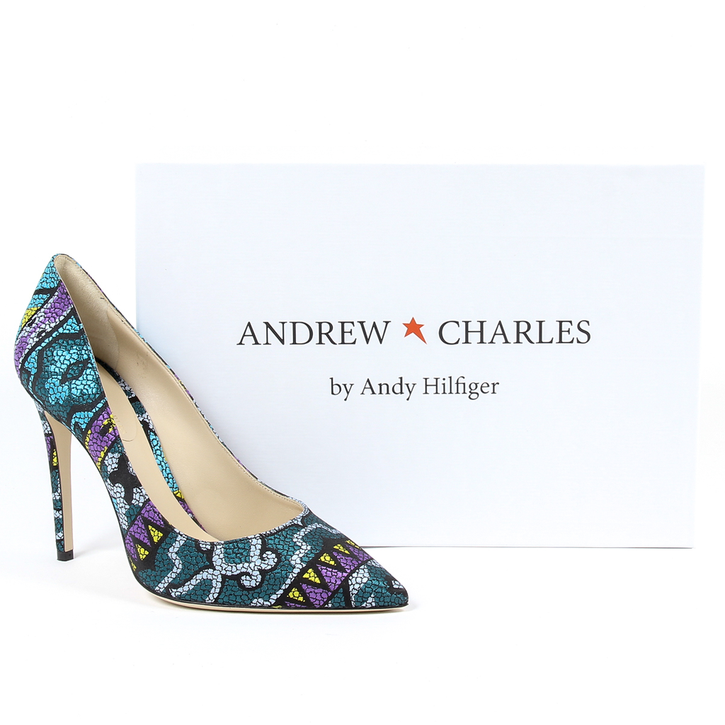 Andrew Charles By Andy Hilfiger Scarpe da donna con tacco multicolore AUSTIN