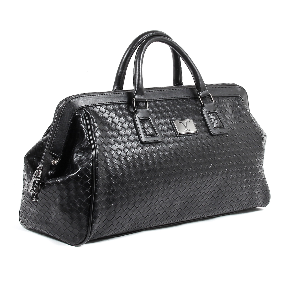 V 1969 Italia Borsa da uomo nera WILLY