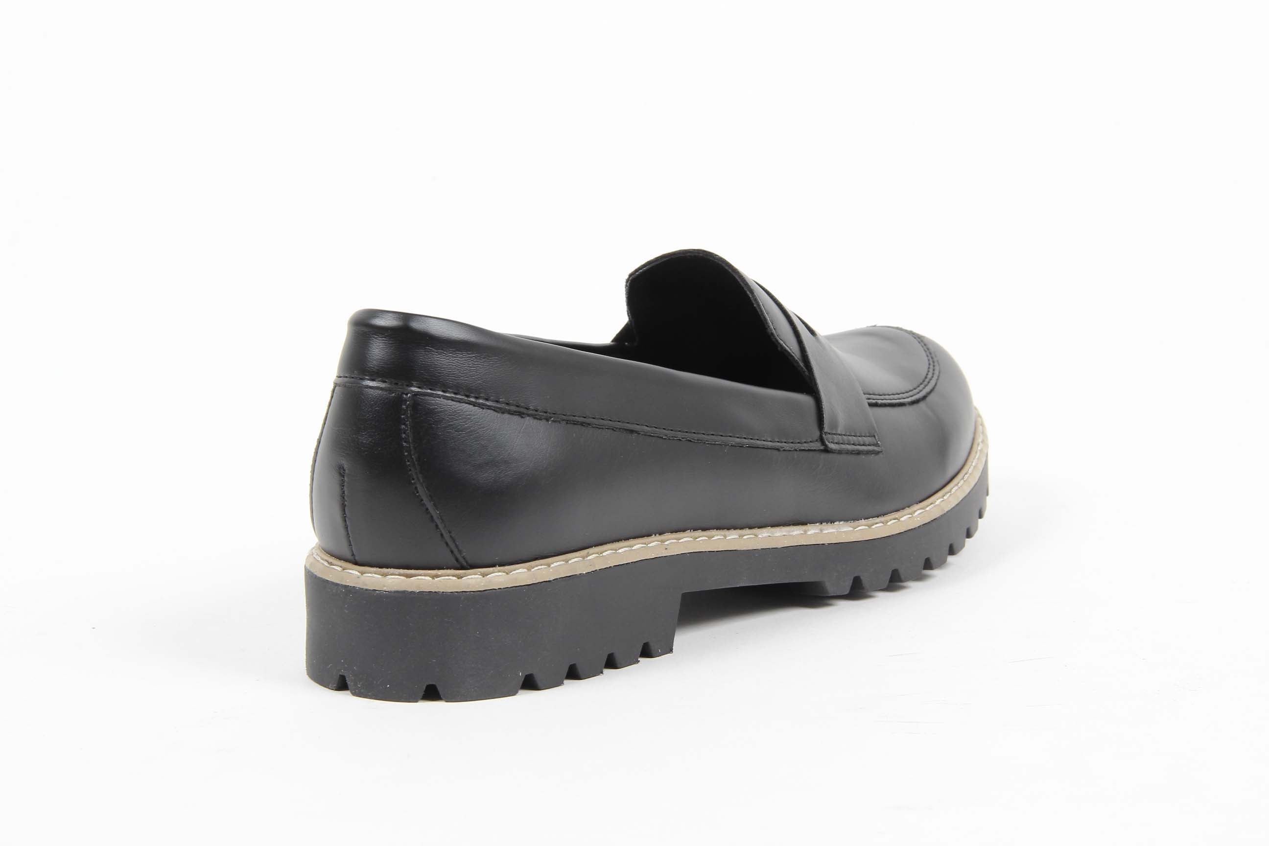 V 1969 Italia Womens Loafer MARGIE 3 PRINC. NERO