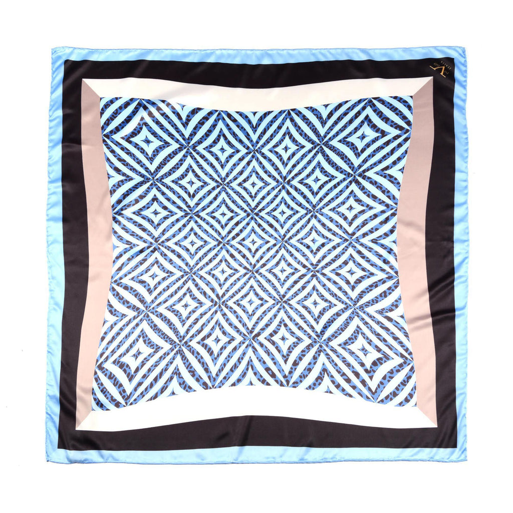 V 1969 Italia Foulard Donna Multicolore VIOLA