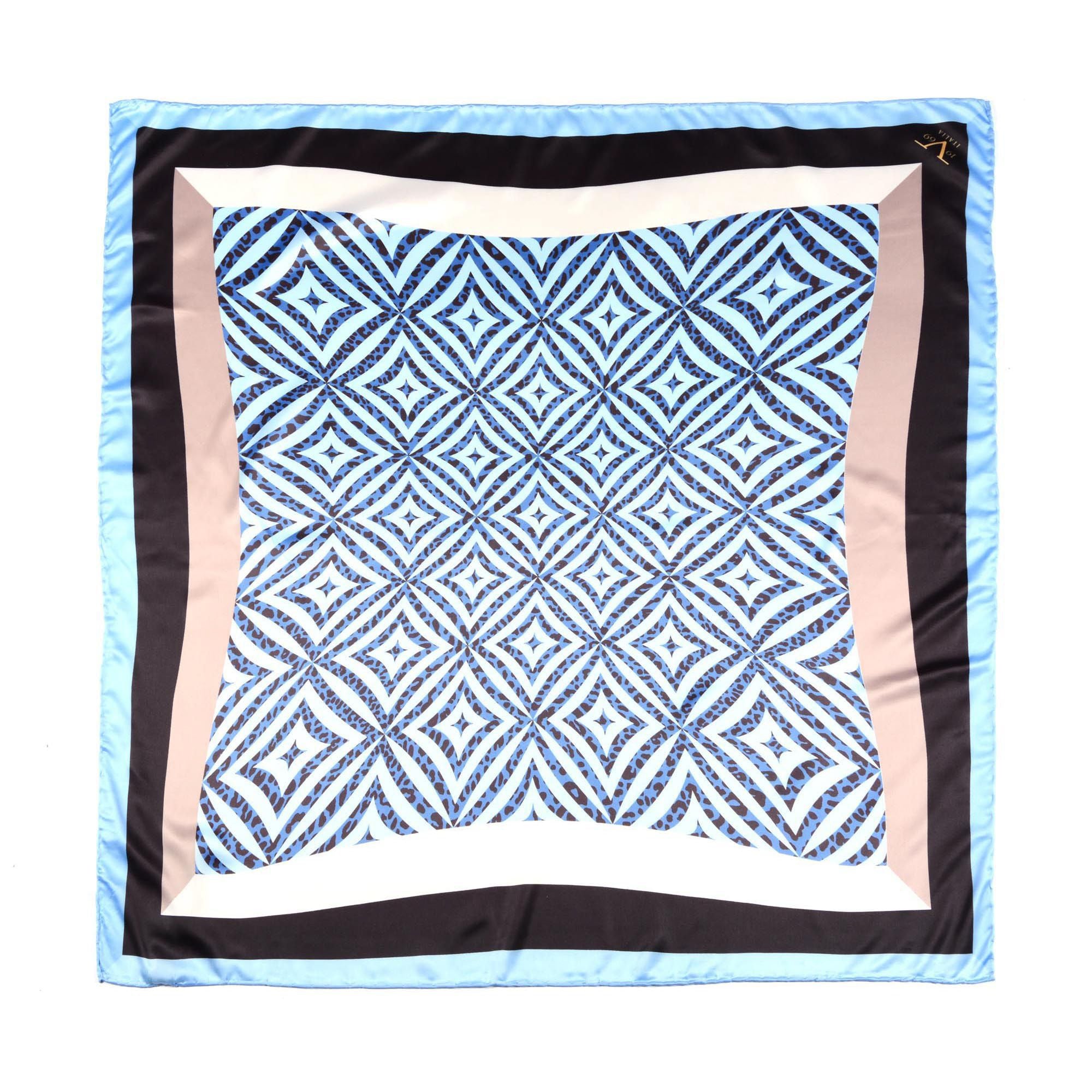 V 1969 Italia Foulard Donna Multicolore VIOLA