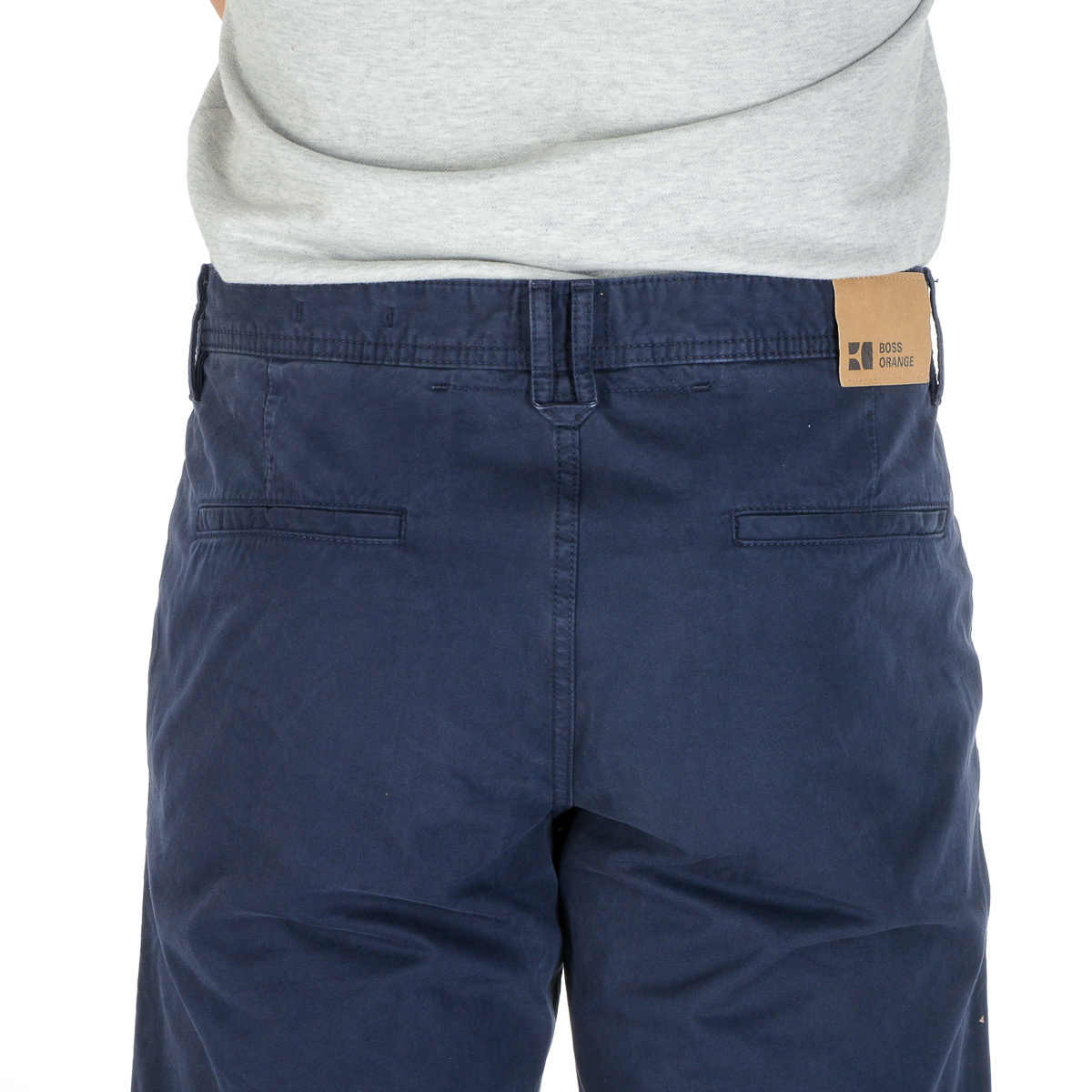 Pantaloni da uomo Hugo Boss blu scuro SCHINO