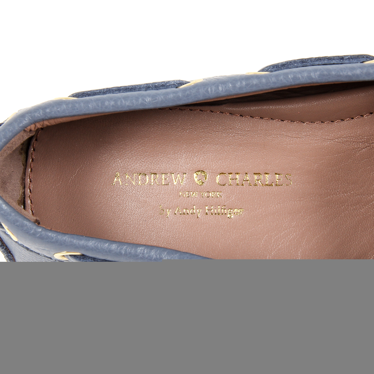 Mocassini da donna Andrew Charles Blu GIULY