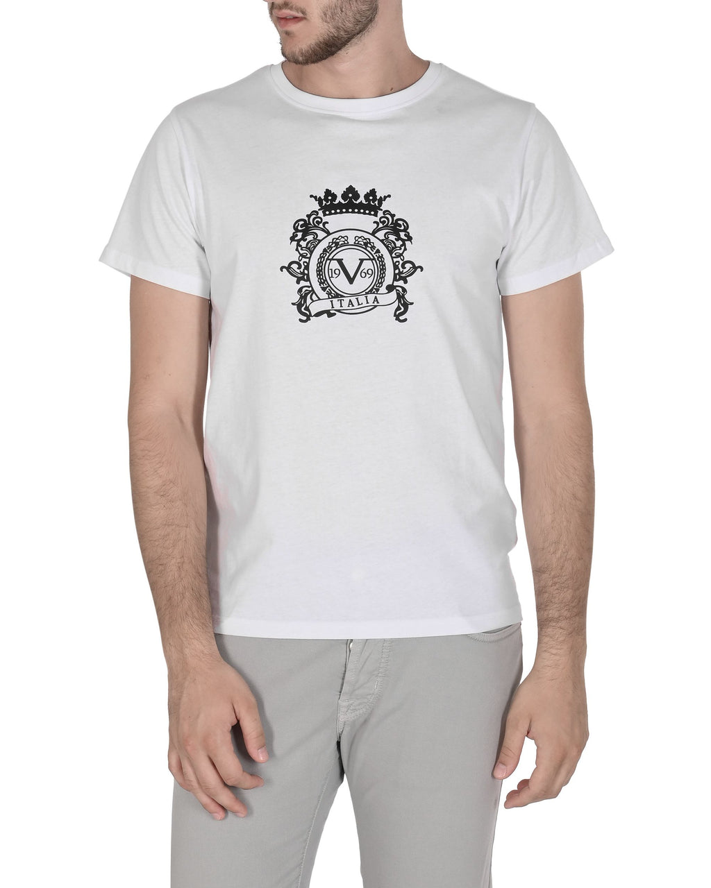 19V69 Italia T-Shirt Uomo VSC1MTS02 BIANCO
