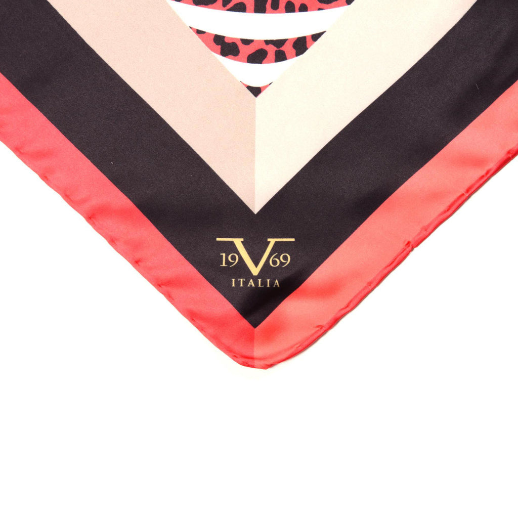 V 1969 Italia Foulard Donna Multicolore VIOLA