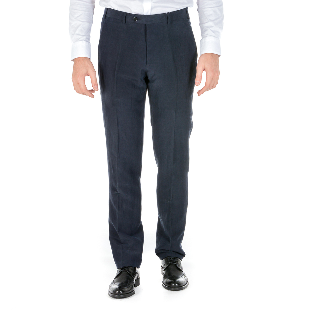 Pantaloni Armani Collezioni Uomo Blu Scuro
