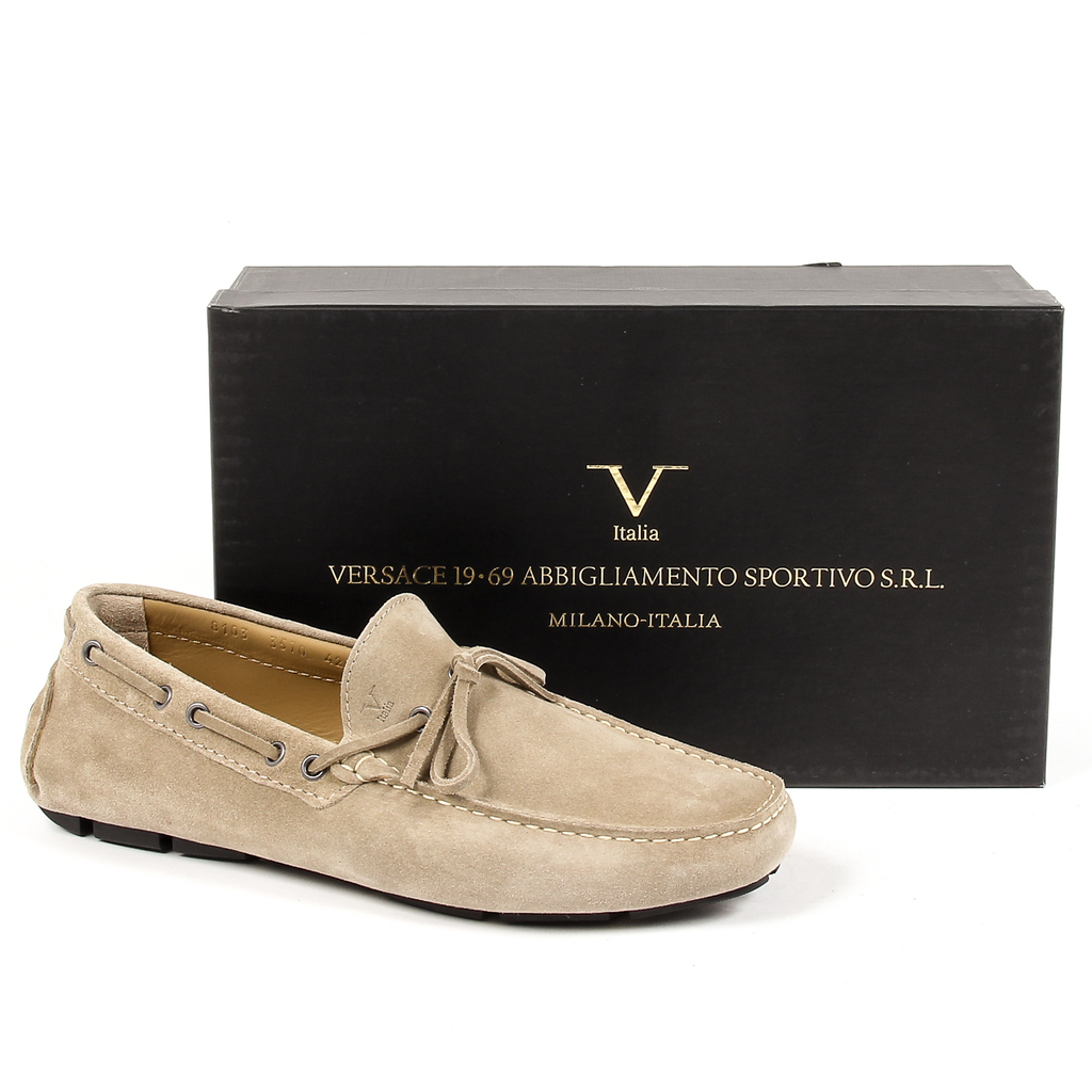 V 1969 Italia Mocassini da uomo Taupe ADAM