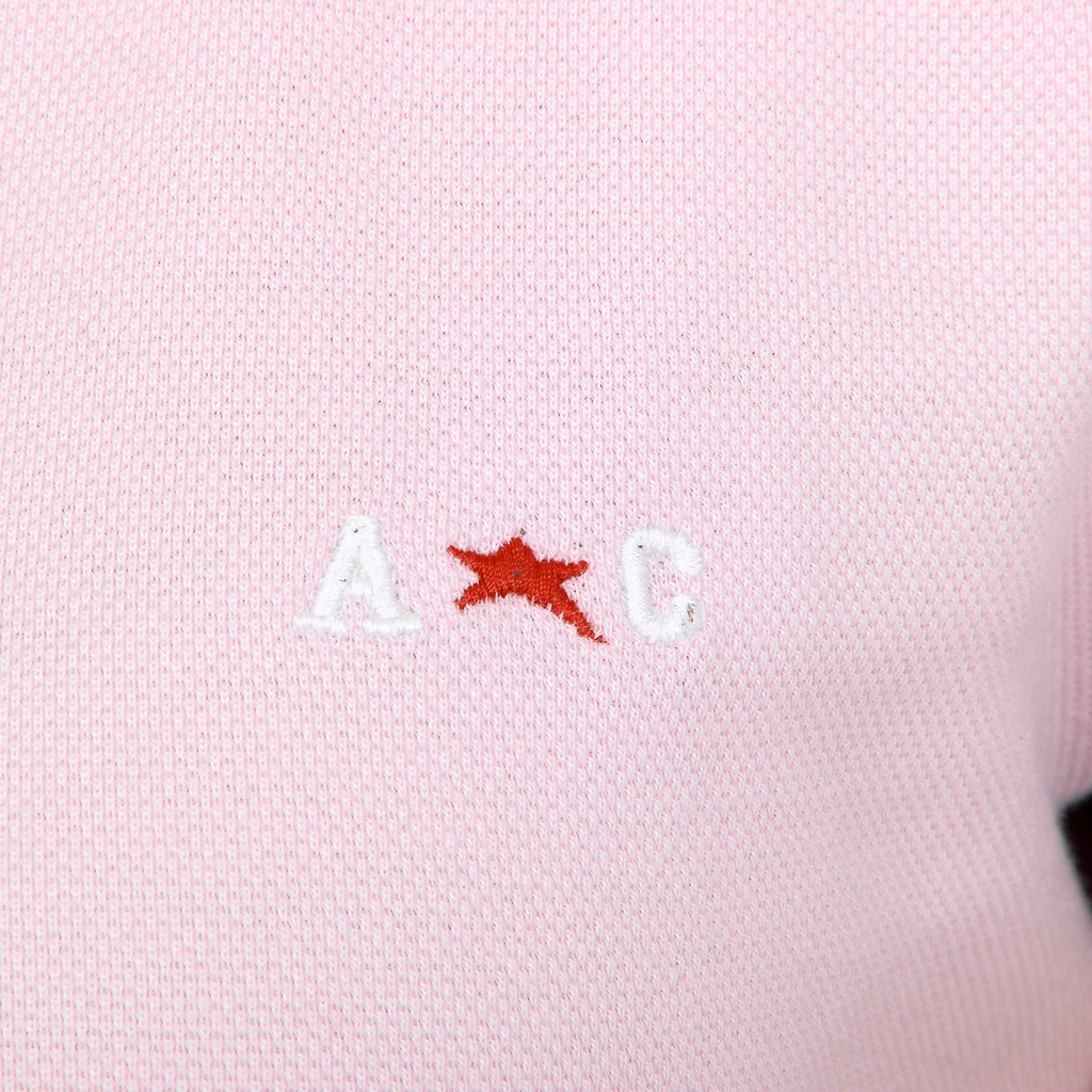 Andrew Charles Polo da donna a maniche corte rosa NIA