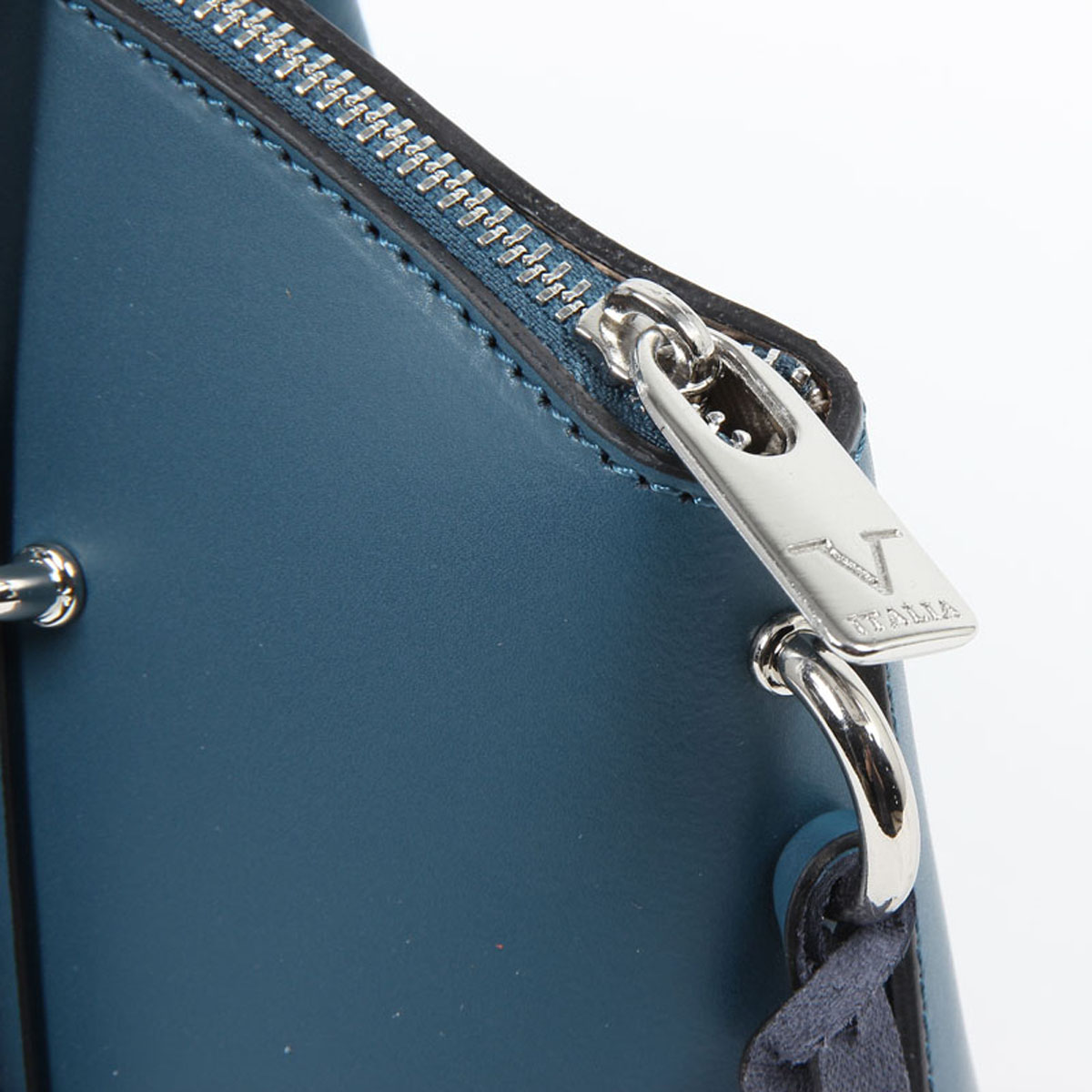 Borsa da donna V 1969 Italia V003-S RUGA PETROLIO