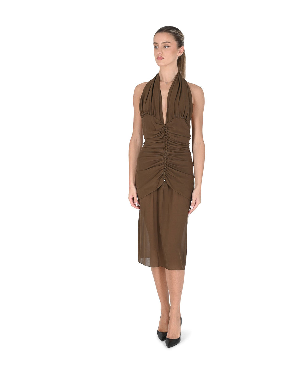 Abito da donna Saint Laurent 810130Y7I21 3882 4K1