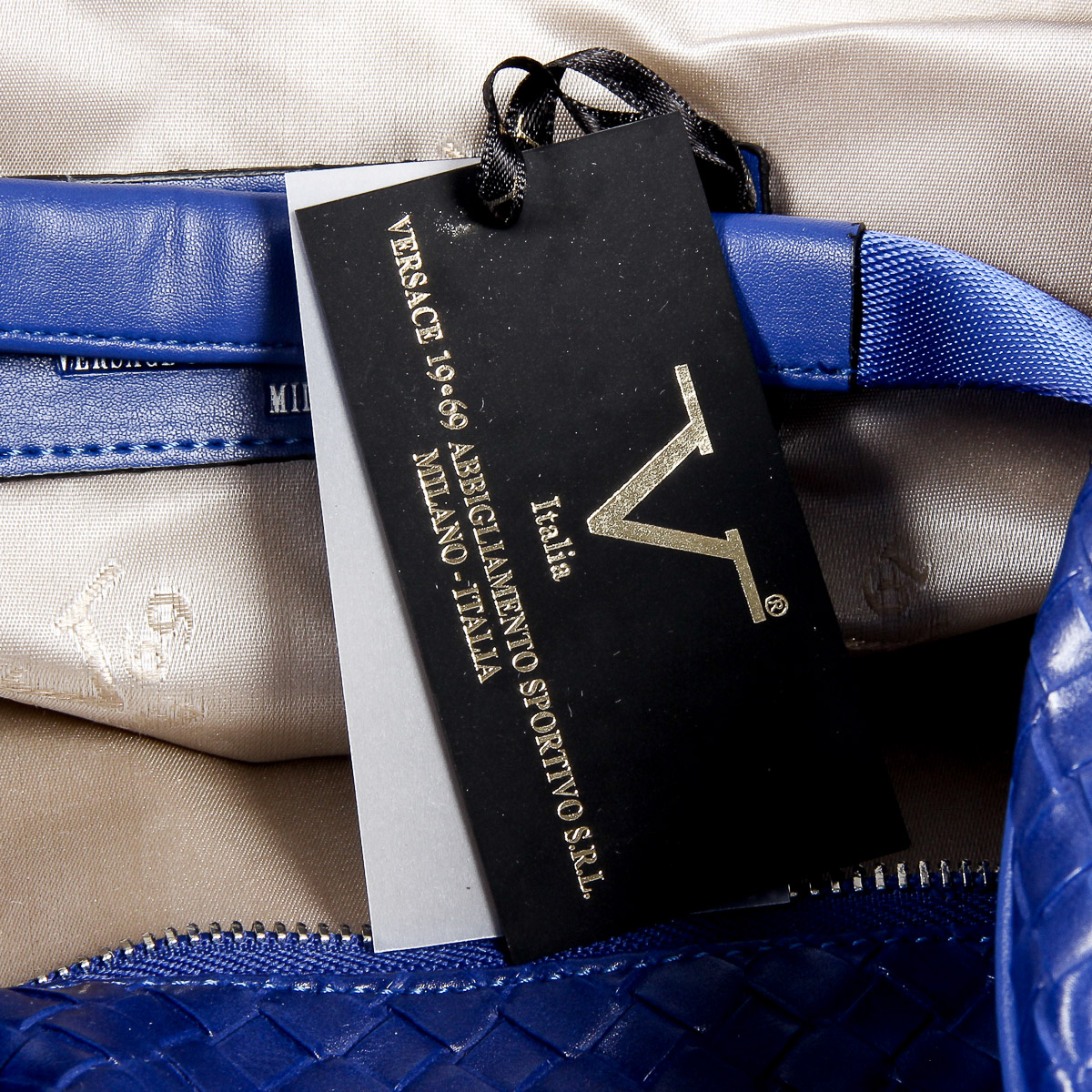 V 1969 Italia Borsa da uomo blu JEFF
