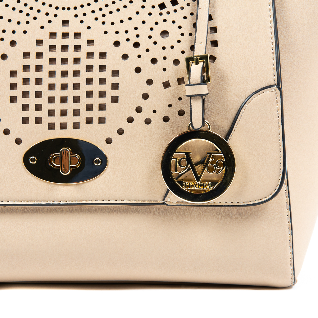 V 1969 Italia Borsa da donna Beige BEATRICE