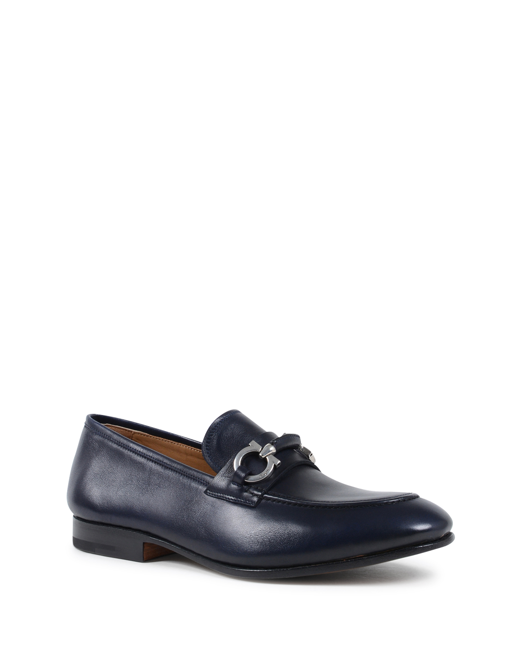 Mocassini da uomo Salvatore Ferragamo blu navy CESARE