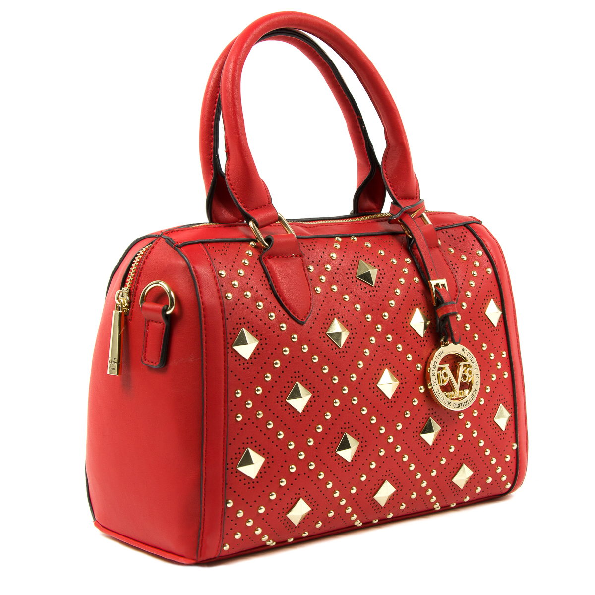 V 1969 Italia Borsa da donna rossa CLAIRE