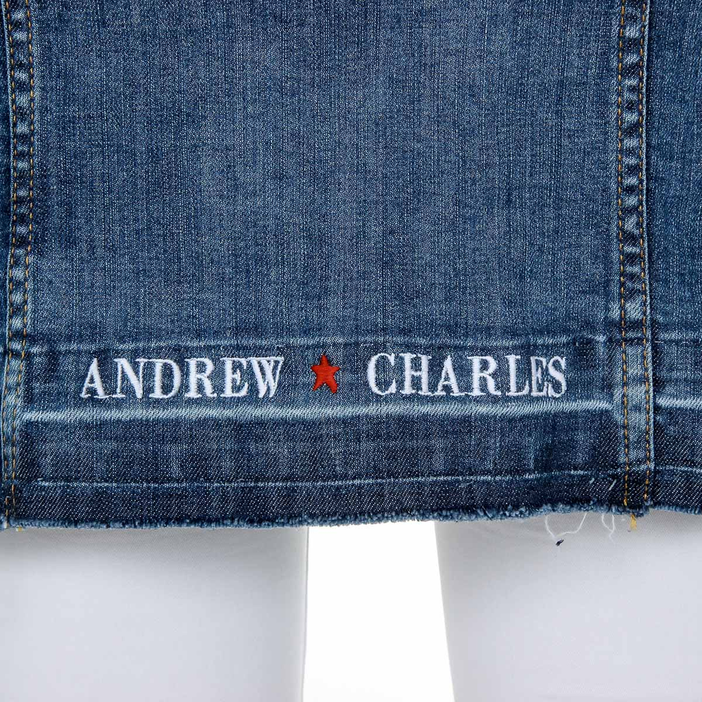 Giacca da donna Andrew Charles a maniche lunghe in denim LETIZIA
