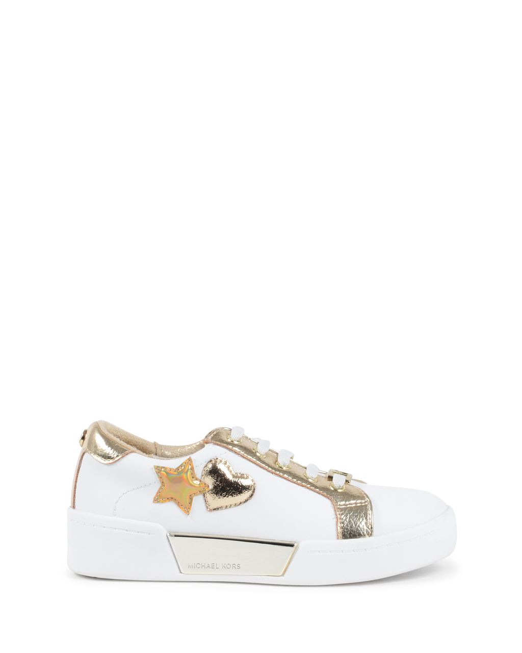 Michael Kors Sneaker da bambina bianca ZIA GUARD ZONE WHITE