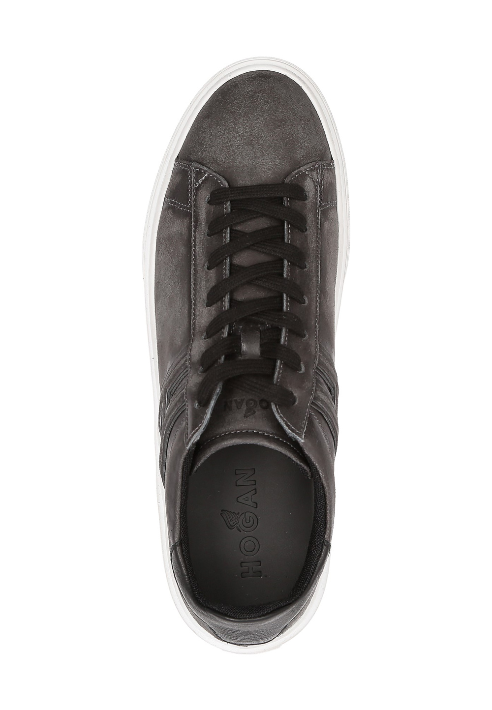 Hogan Sneaker Uomo Grigio Scuro Rebel HXM3400J310HT70XF9