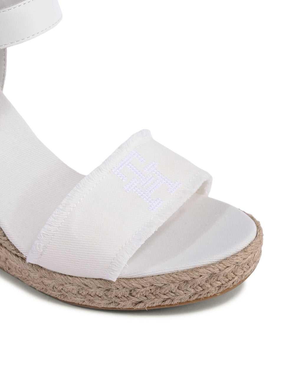Sandalo da donna Tommy Hilfiger bianco FW0FW07191YBL