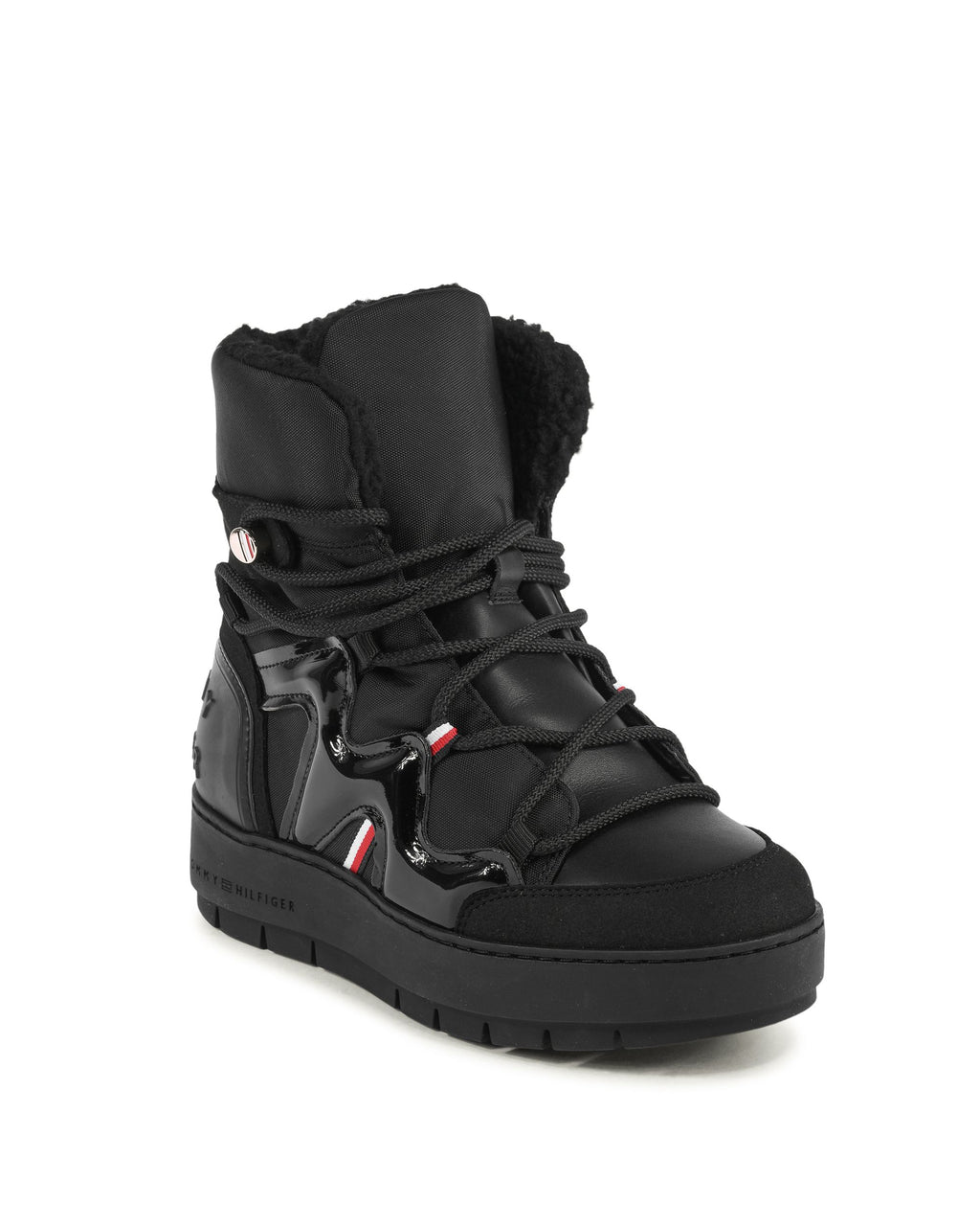 Tommy Hilfiger Stivali da donna NERO FW0FW07852BDS