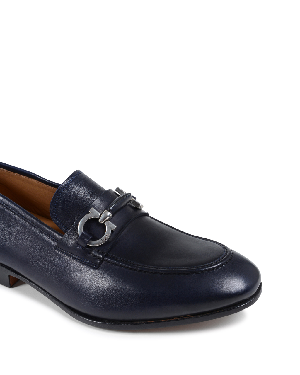 Mocassini da uomo Salvatore Ferragamo blu navy CESARE