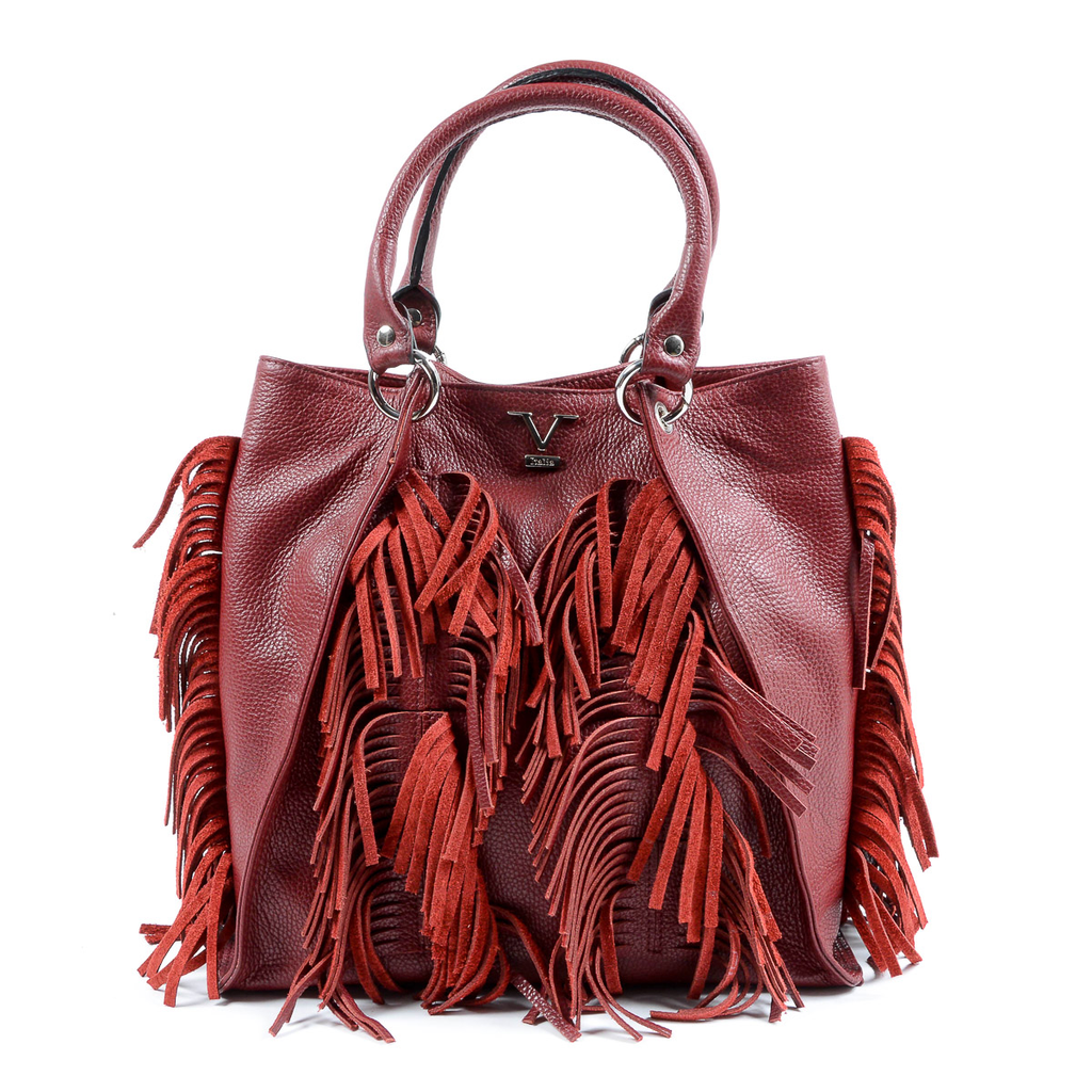 V 1969 Italia Borsa da donna Bordeaux ZURIGO
