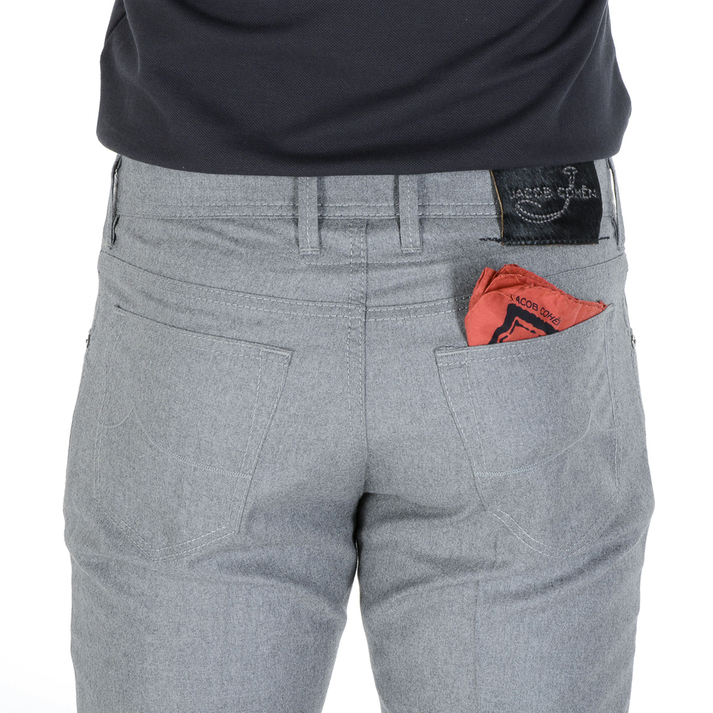Pantaloni da uomo Jacob Cohen J620 grigi