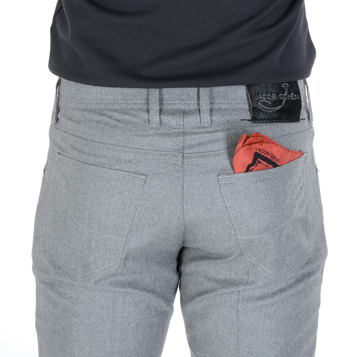Pantaloni da uomo Jacob Cohen J620 grigi