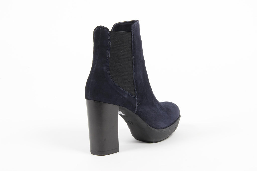 Stivaletto Da Donna V 1969 Italia C22 CAMOSCIO ATLANTICO