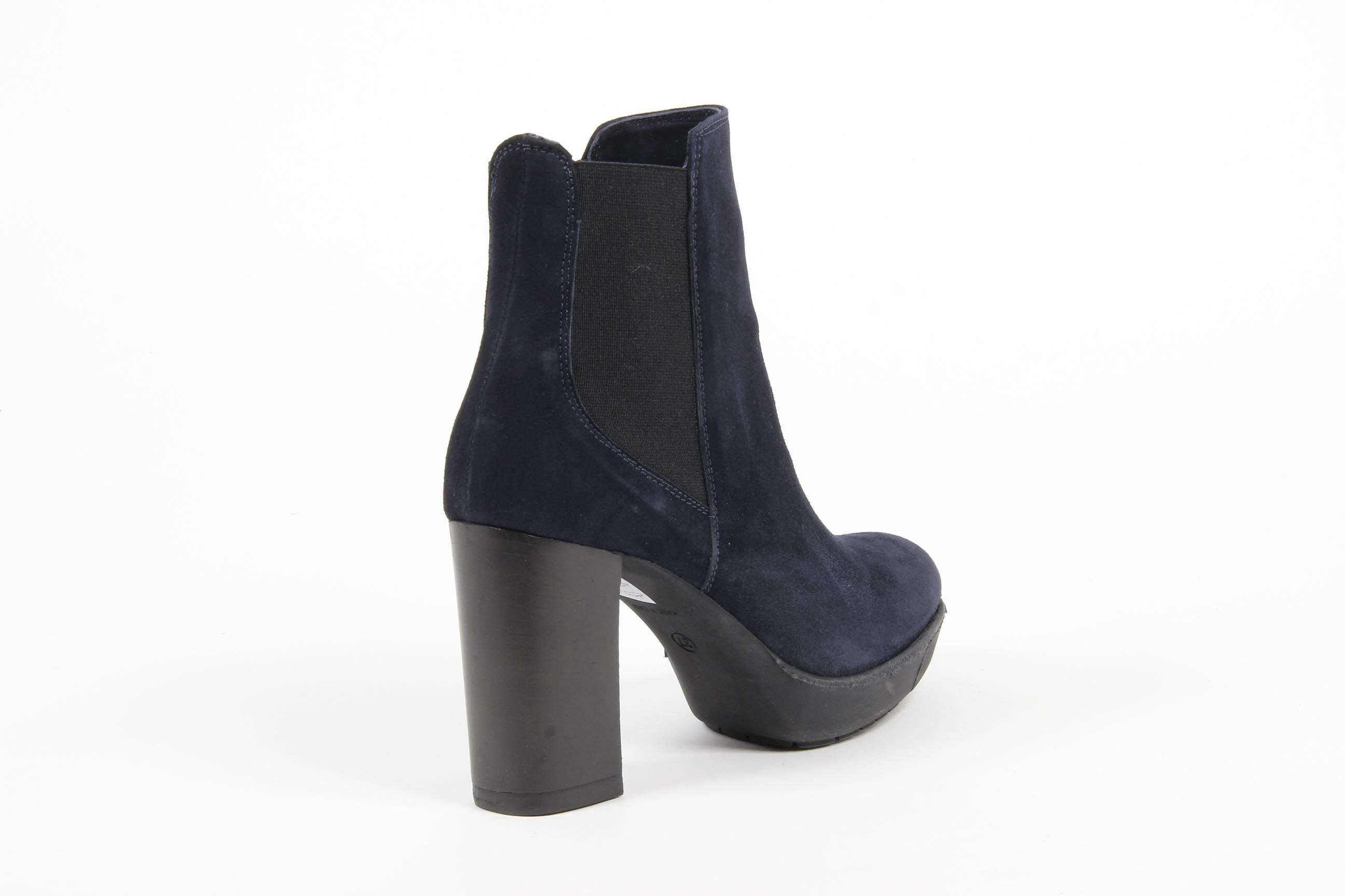 Stivaletto Da Donna V 1969 Italia C22 CAMOSCIO ATLANTICO