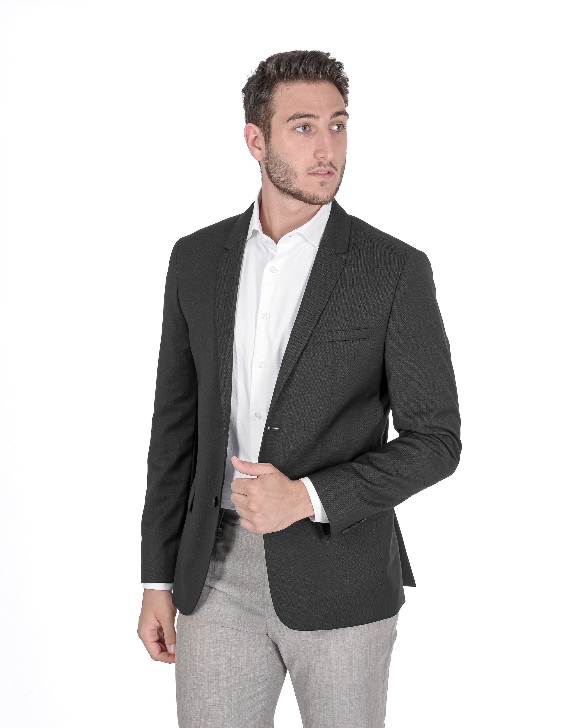 Calvin Klein Blazer da uomo nero K1IK101985024