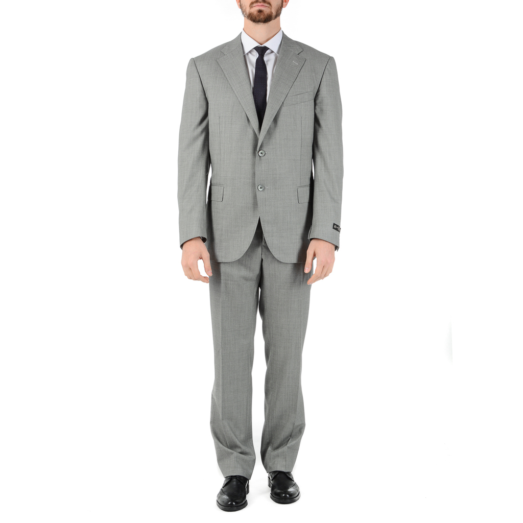 Abito uomo Corneliani maniche lunghe grigio Super 160's