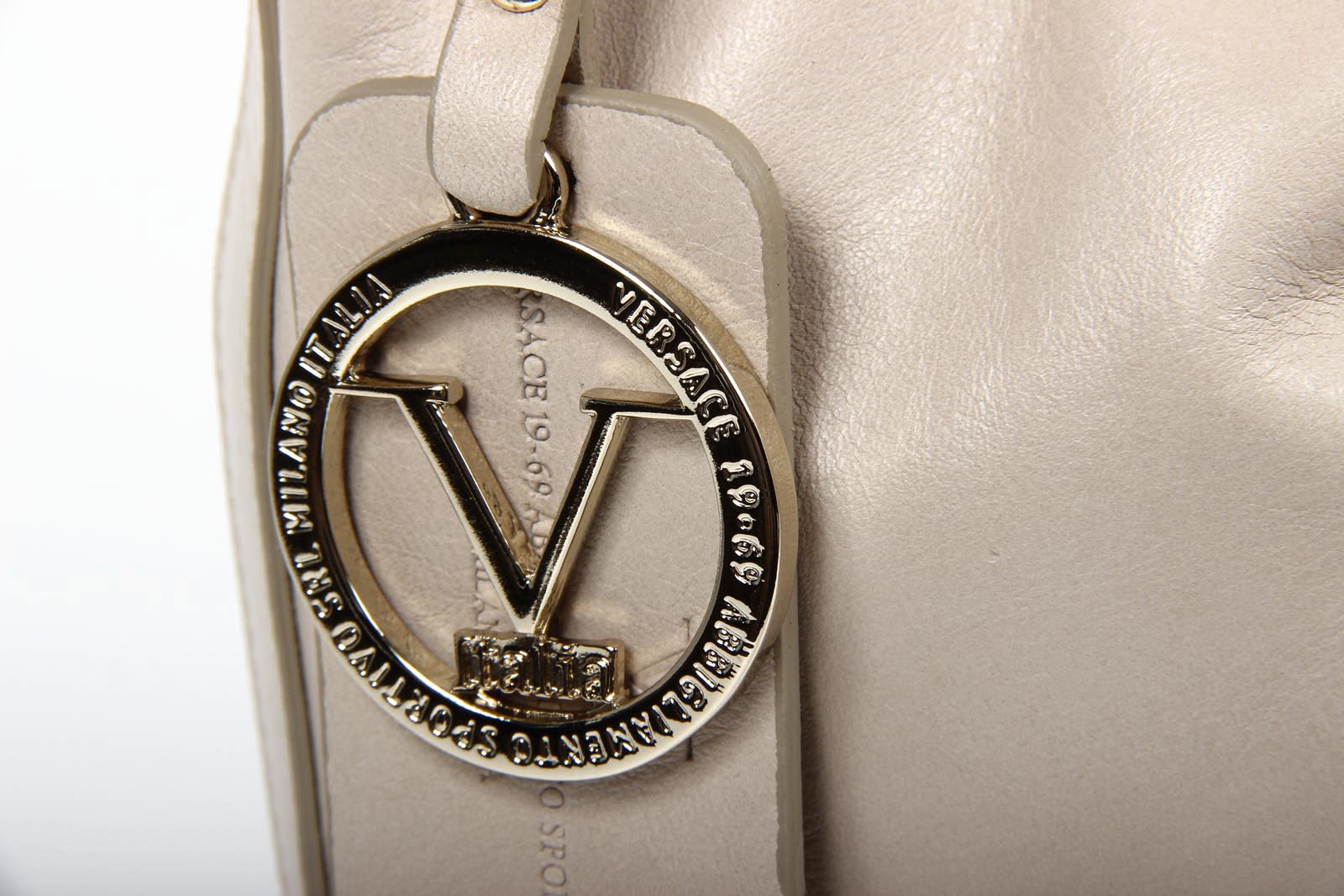 V 1969 Italia Borsa da donna V005 NAPPA BEIGE