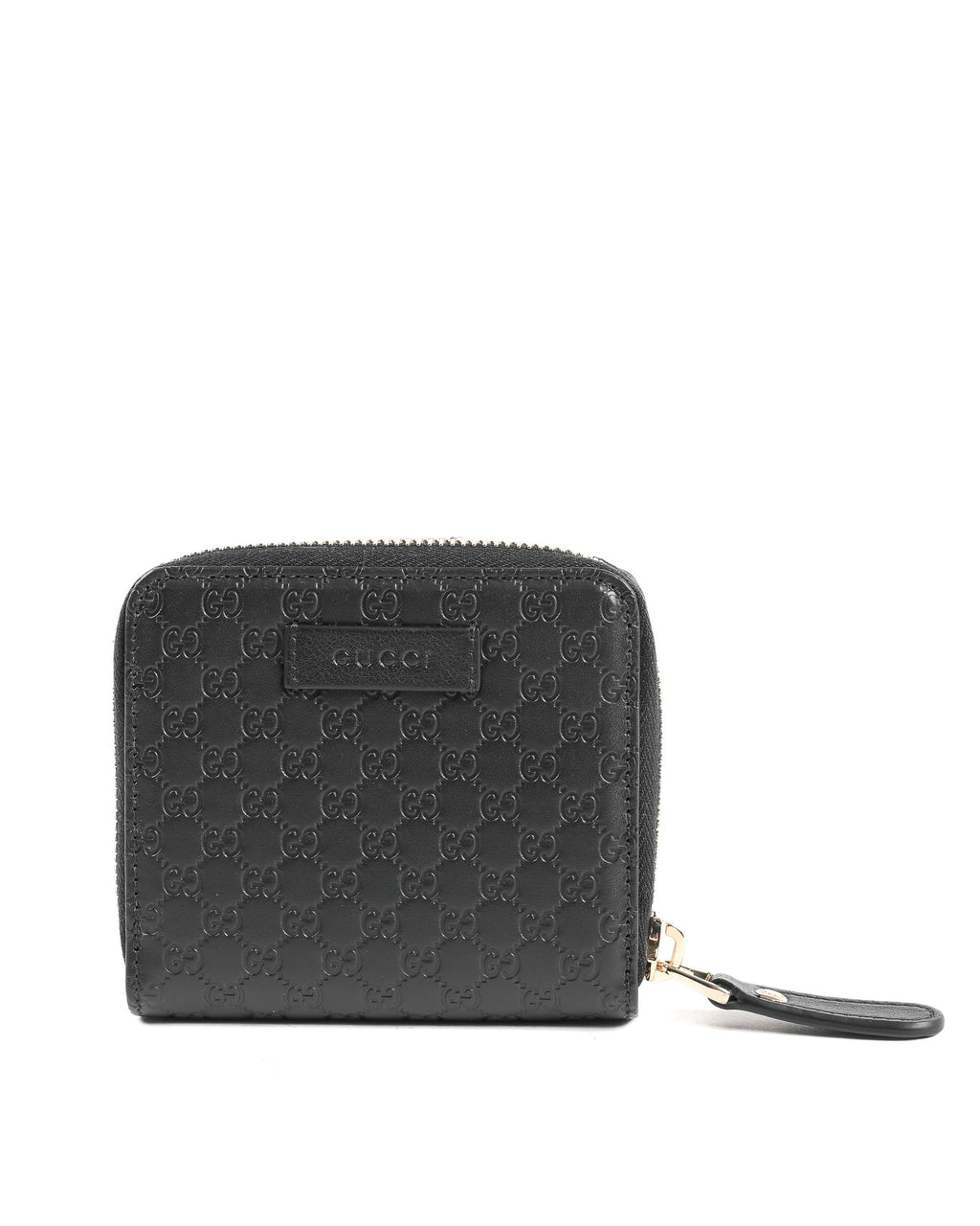 Portafoglio Gucci Guccissima piccolo in pelle con cerniera 449395 BMJ1G 1000