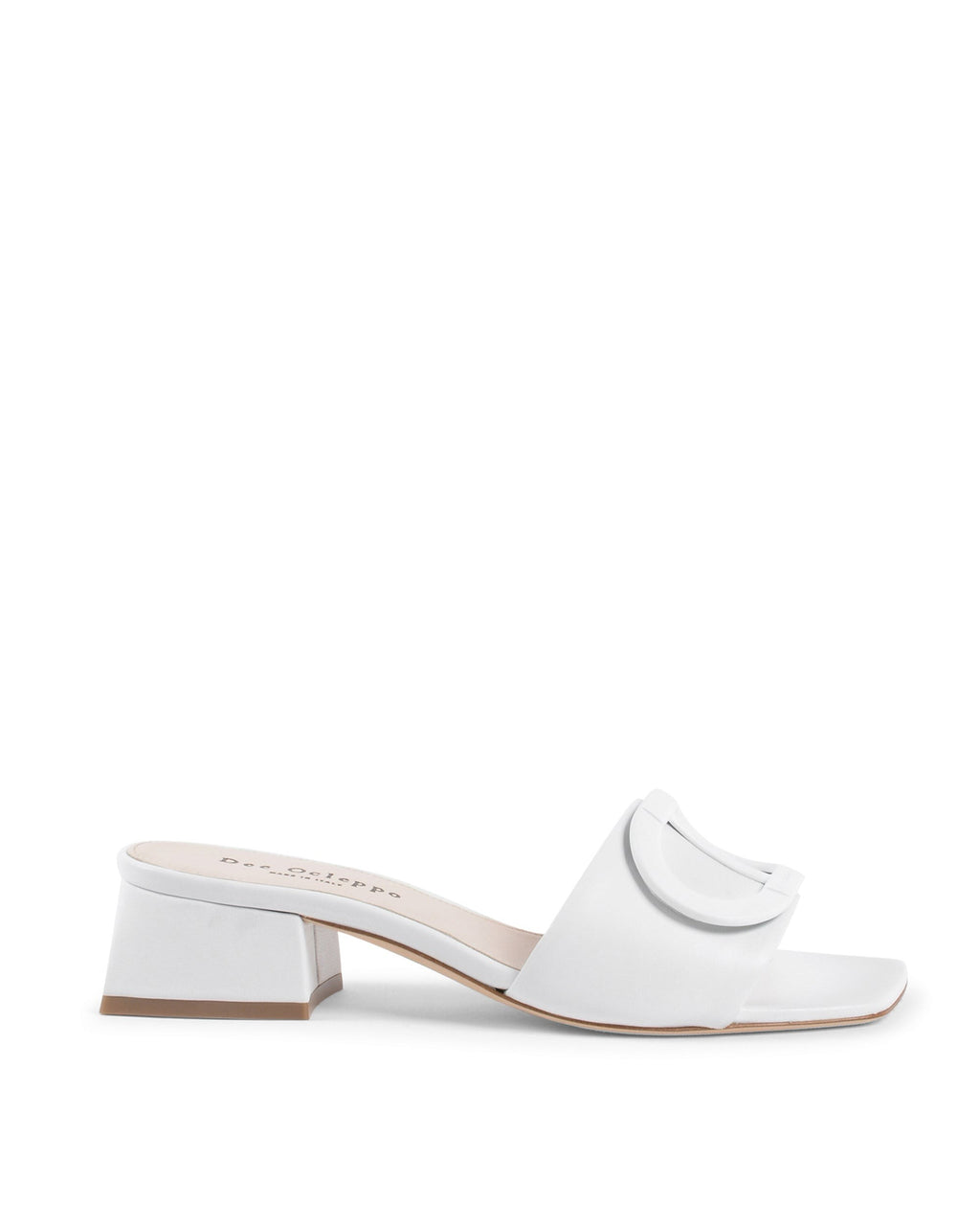 Dizzy Logo Mule - Bianco