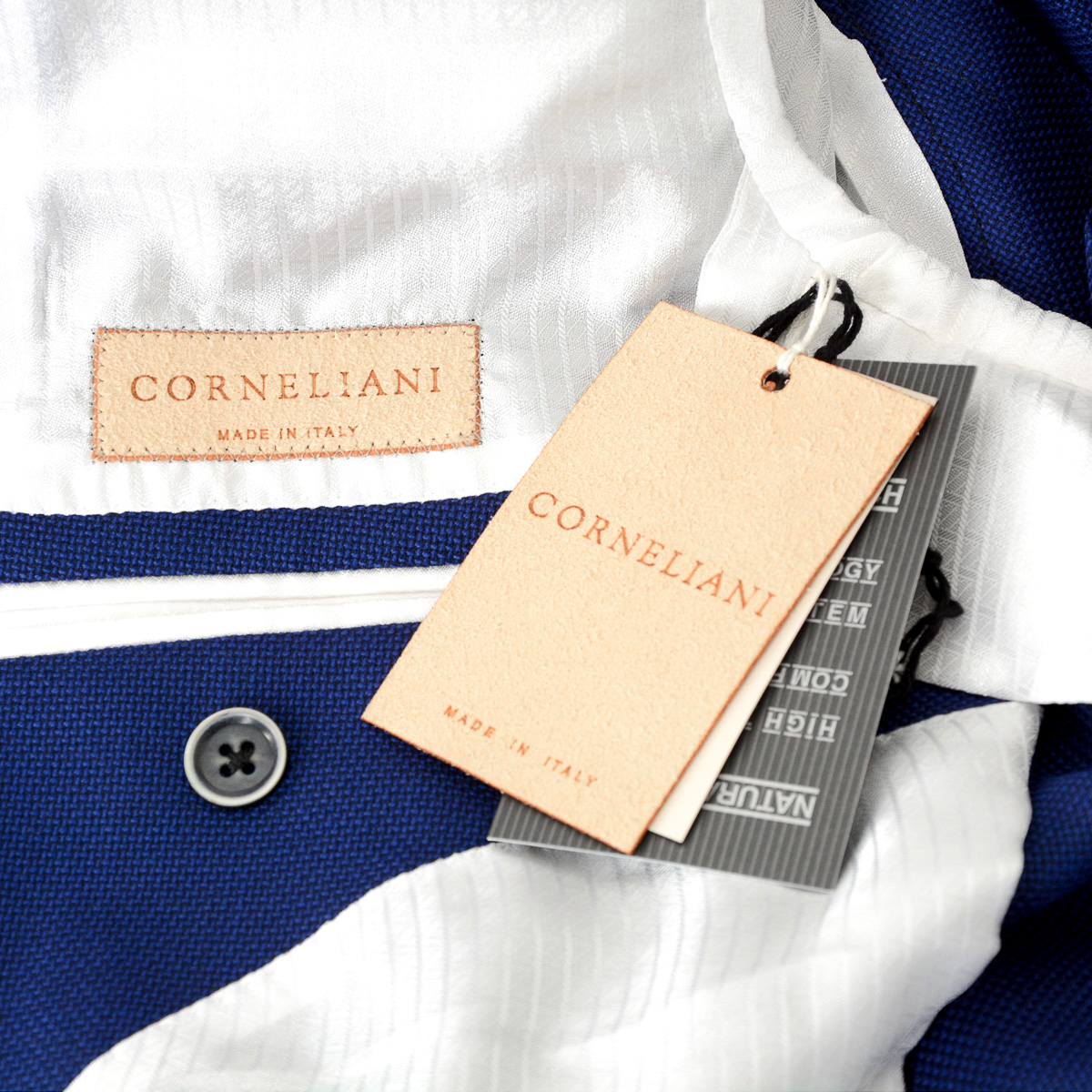 Corneliani Giacca Uomo Maniche Lunghe Blu