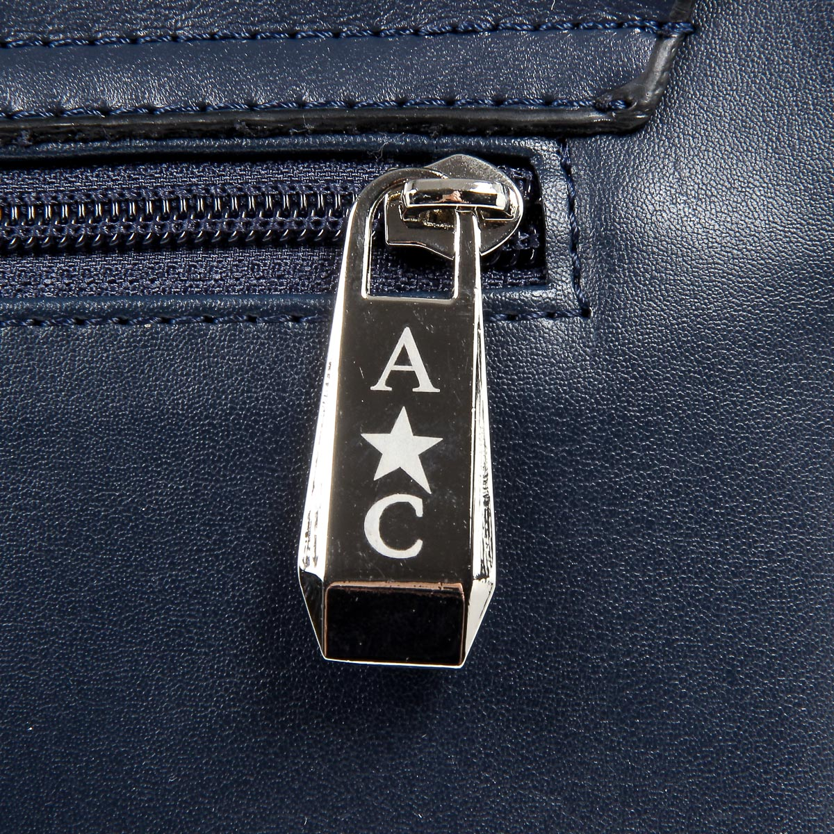 Borsa a mano da uomo Andrew Charles blu scuro CARL