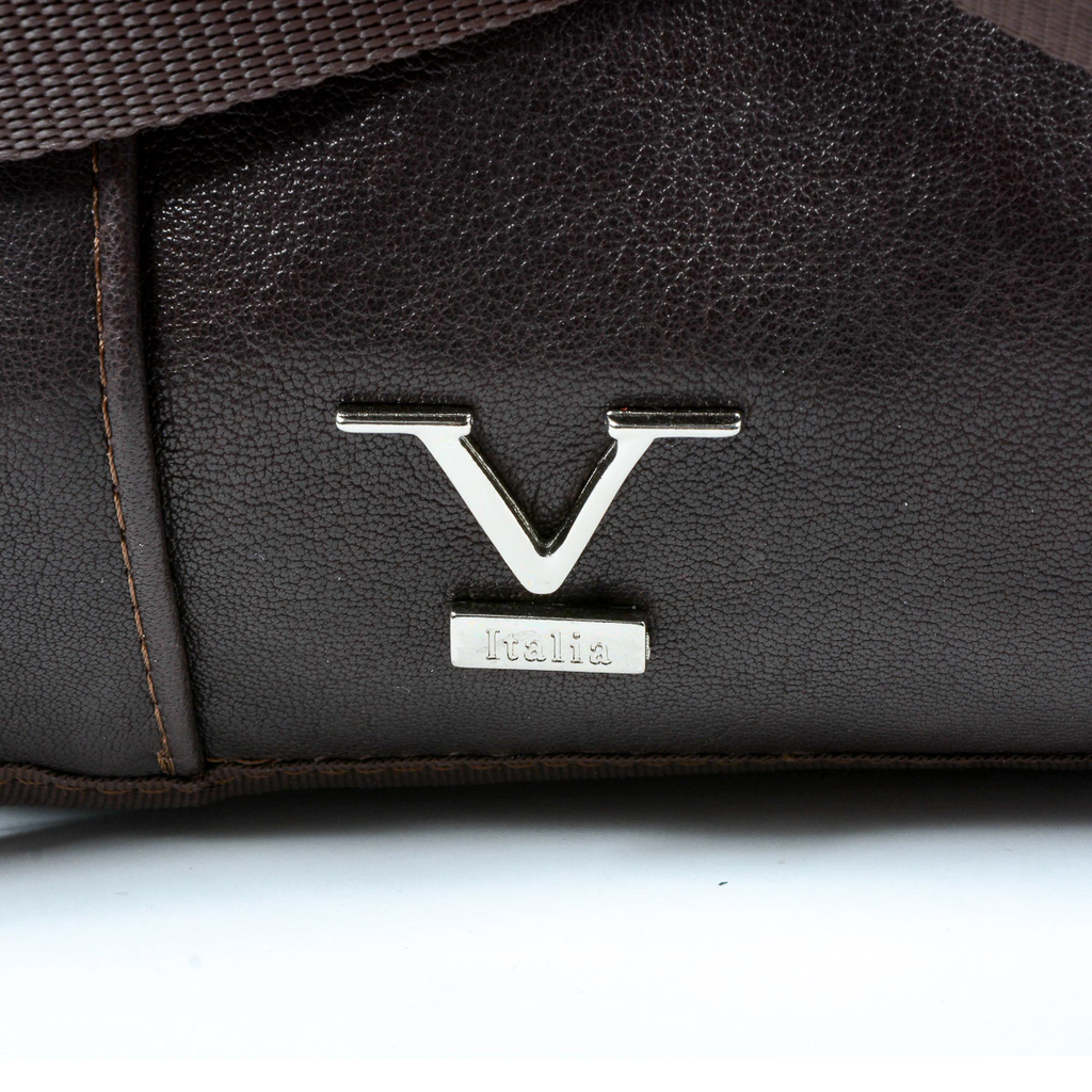 V 1969 Italia Borsa da uomo Marrone MOSCA