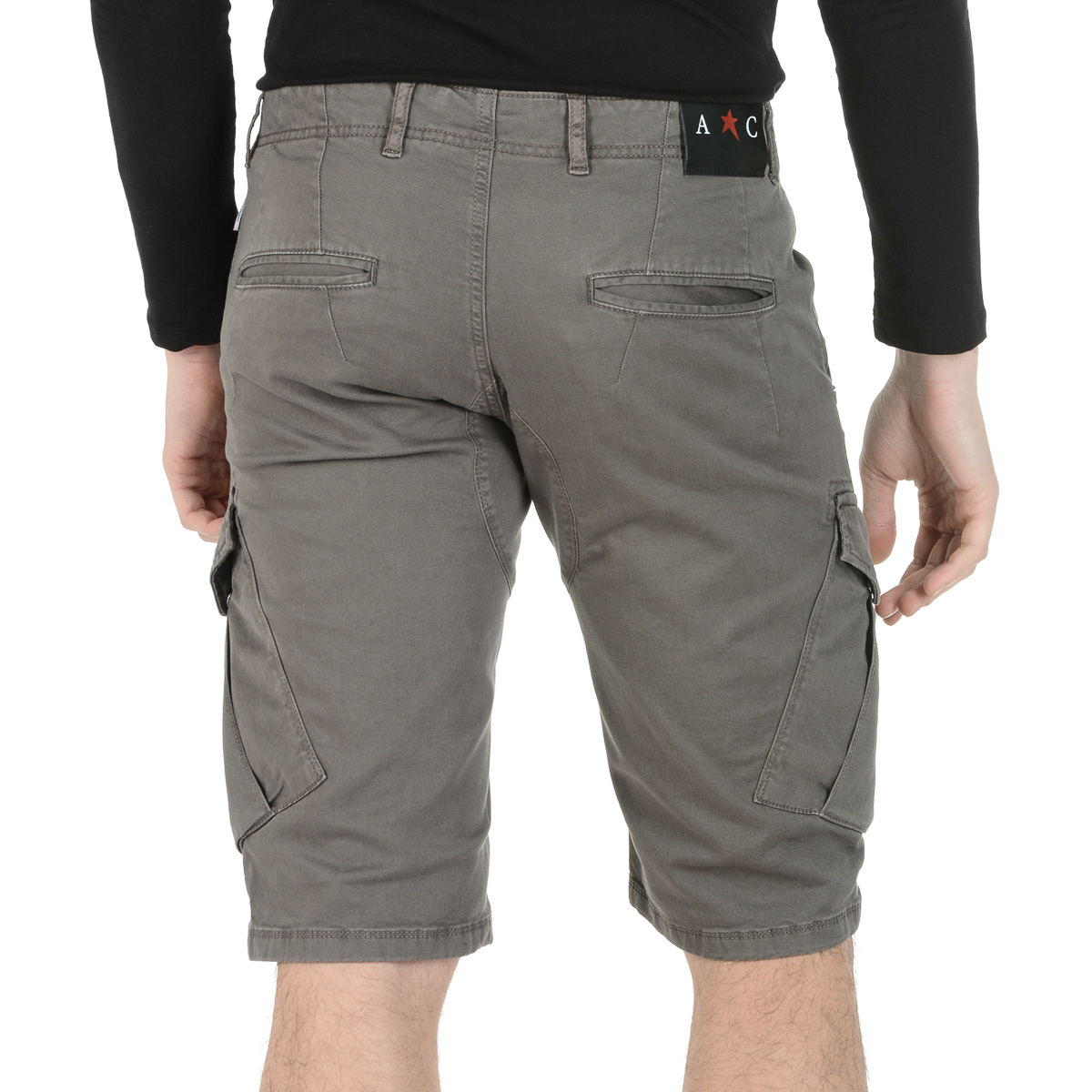 Pantaloncini da uomo Andrew Charles marroni JAKO